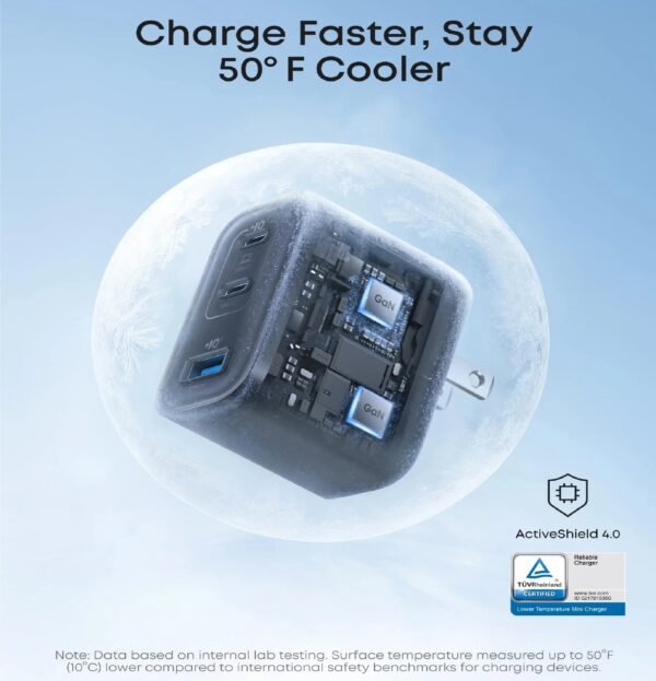 Anker 3 Ports Nano Charger 70W A121A6