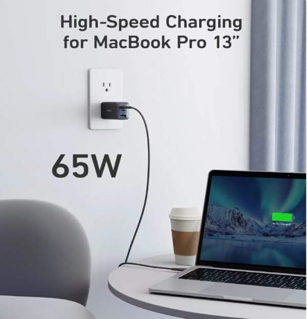 Anker 3 Port Charger 65W A2667